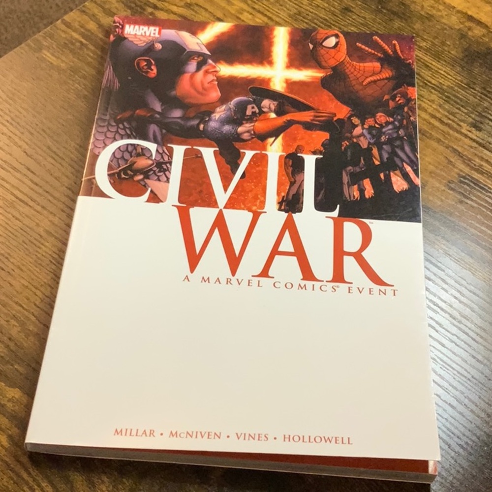 New: Marvel Civil War Comic Book, Bought at WonderCon